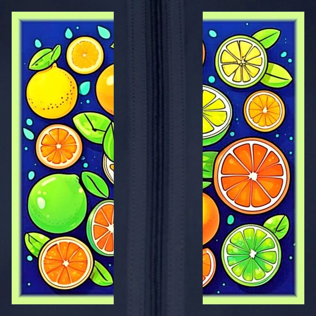 Fresh Citrus Slice Pattern