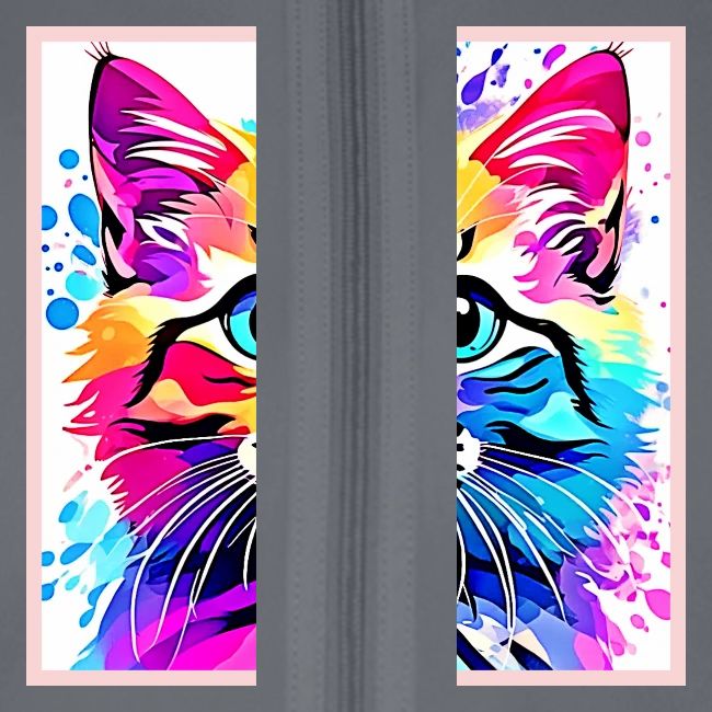 Vivid Kitty Vibes Design