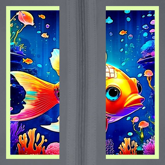 Rainbow Ocean Reef Fish Design