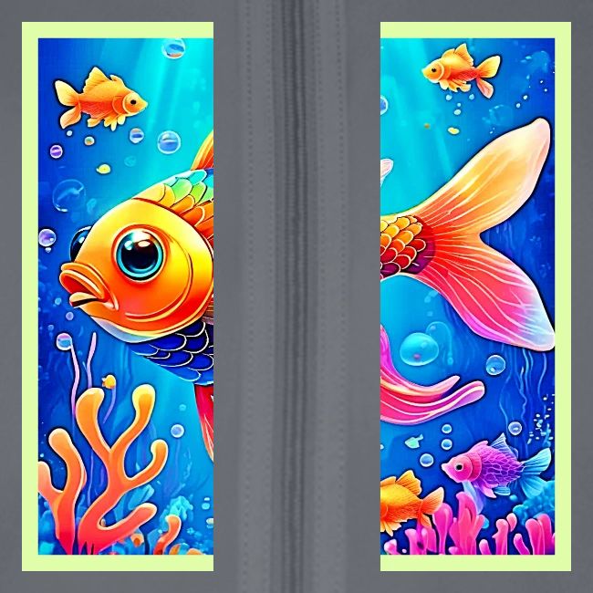 Colorful Aquarium Fish Art