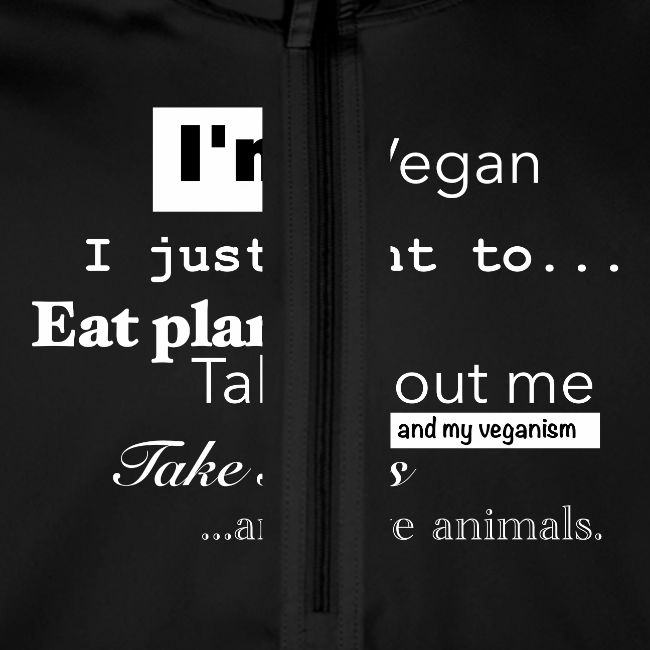 I'm a Vegan