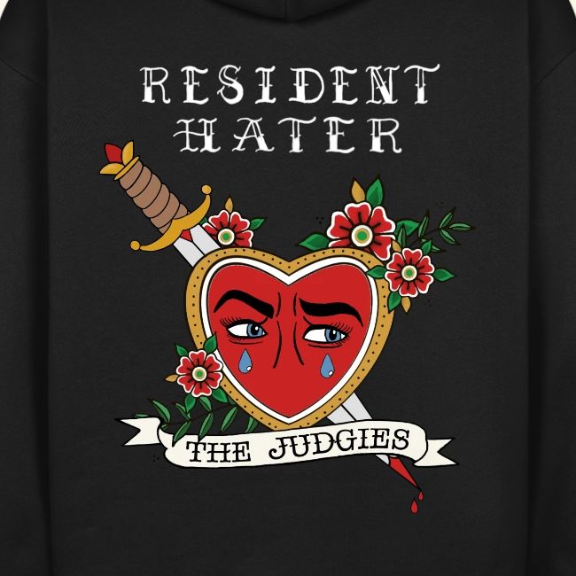 Resident Hater White Font