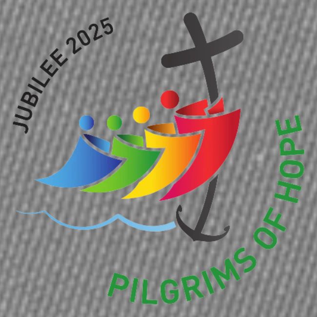 pilgrims of hope 2025 logo (Jubilee Year 2025)