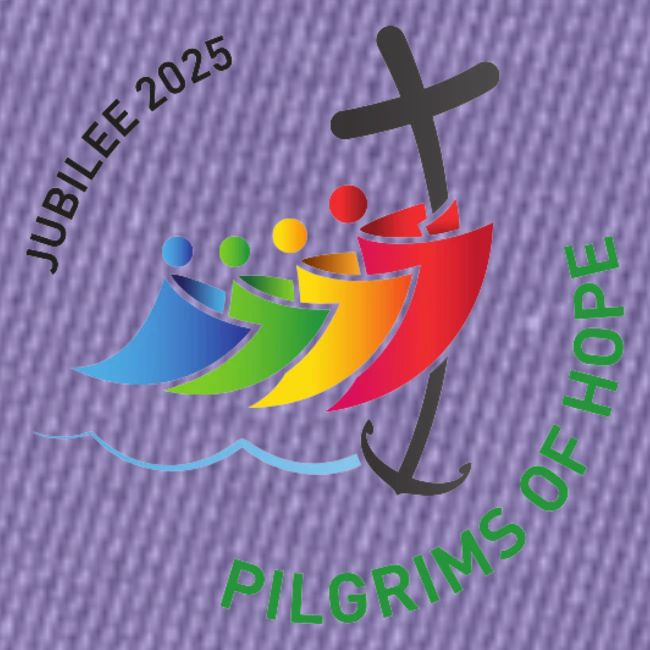 pilgrims of hope 2025 logo (Jubilee Year 2025)
