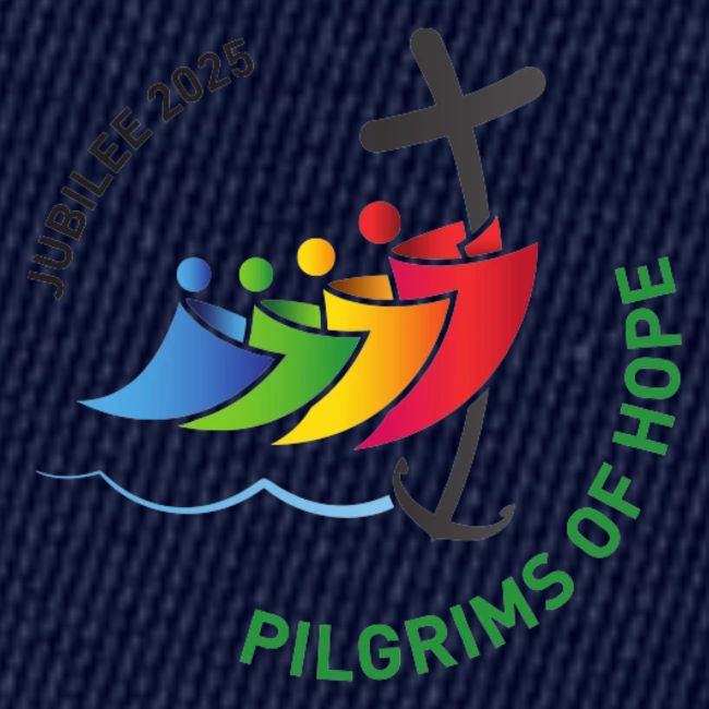 pilgrims of hope 2025 logo (Jubilee Year 2025)