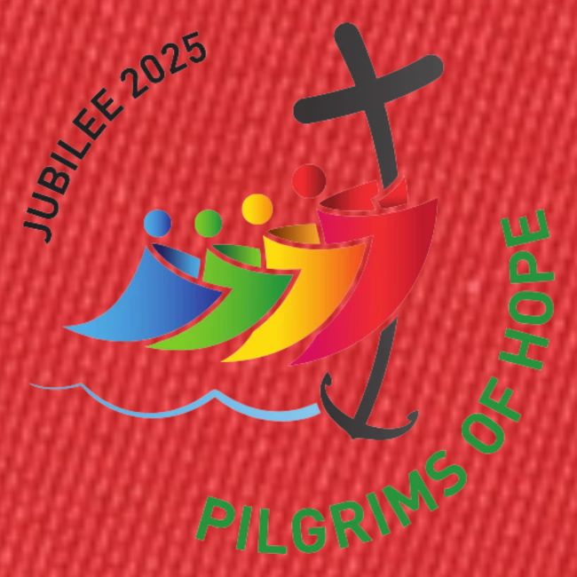 pilgrims of hope 2025 logo (Jubilee Year 2025)