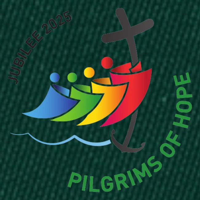 pilgrims of hope 2025 logo (Jubilee Year 2025)