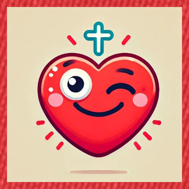 DALLE 2025 09 13 15 56 10 A winking heart sh