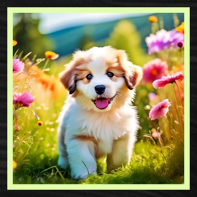 Cute Fluffy Puppy