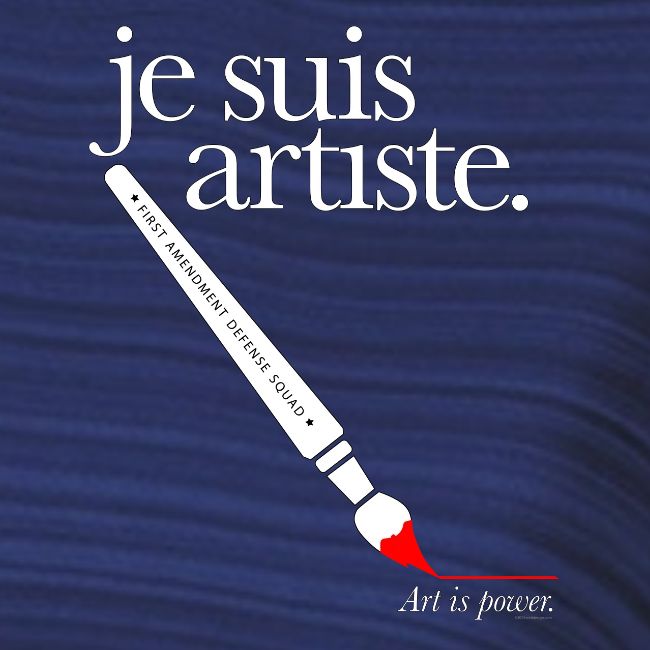 je suis artiste - Art is Power.