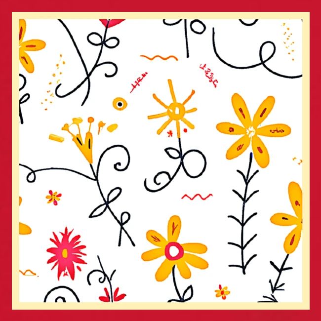 Whimsical Floral Pattern