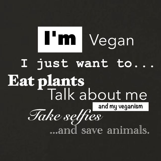 I'm a Vegan