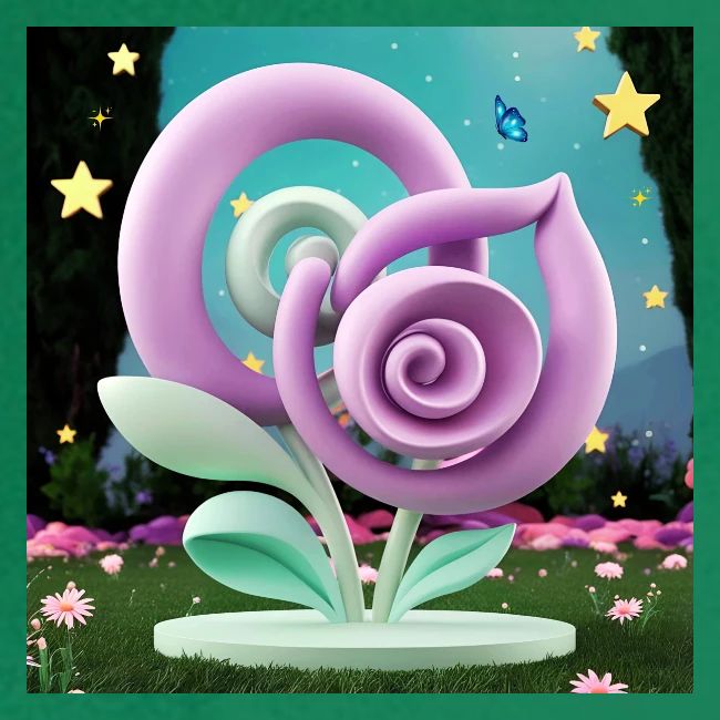 Lila Bloom | Double Floral Eco-Inspired Art