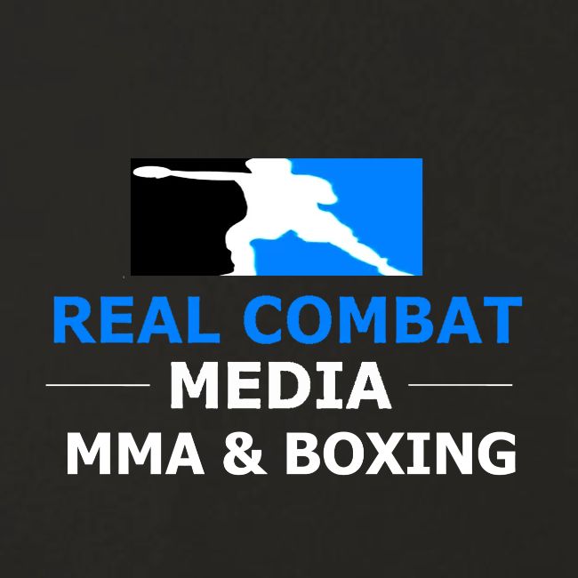 RCM MMA & BOXING Light Blue White Text