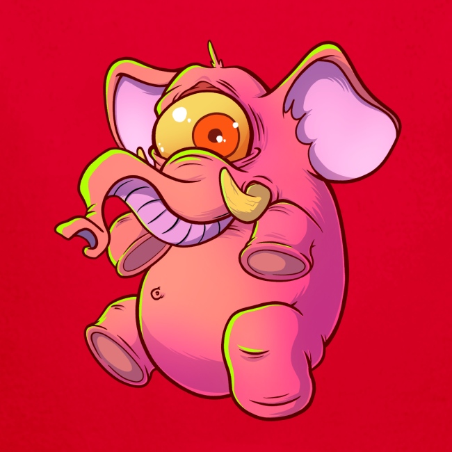 Pink elephant cyclops