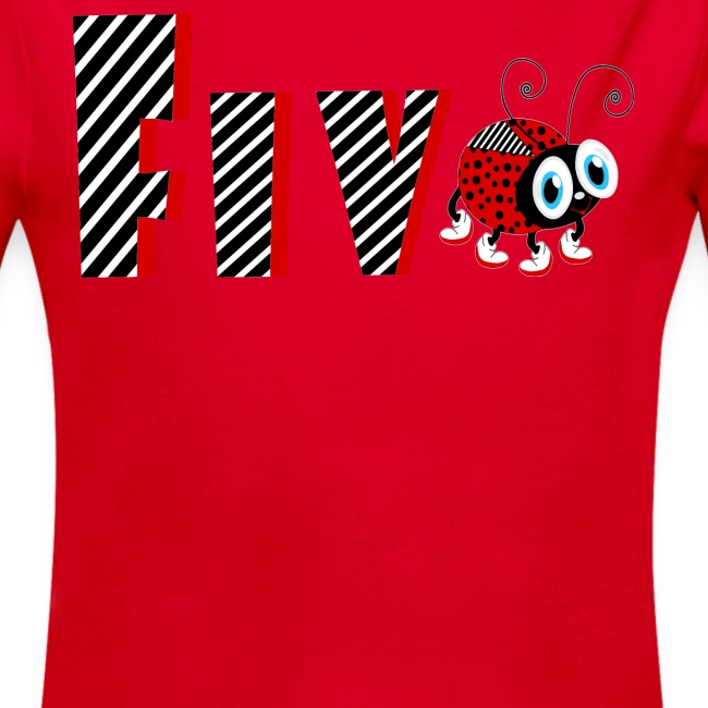 5nd Year Family Ladybug T-Shirts Gifts Daughter
