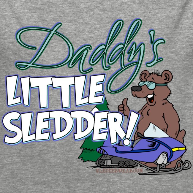 Daddy's Little Sledder