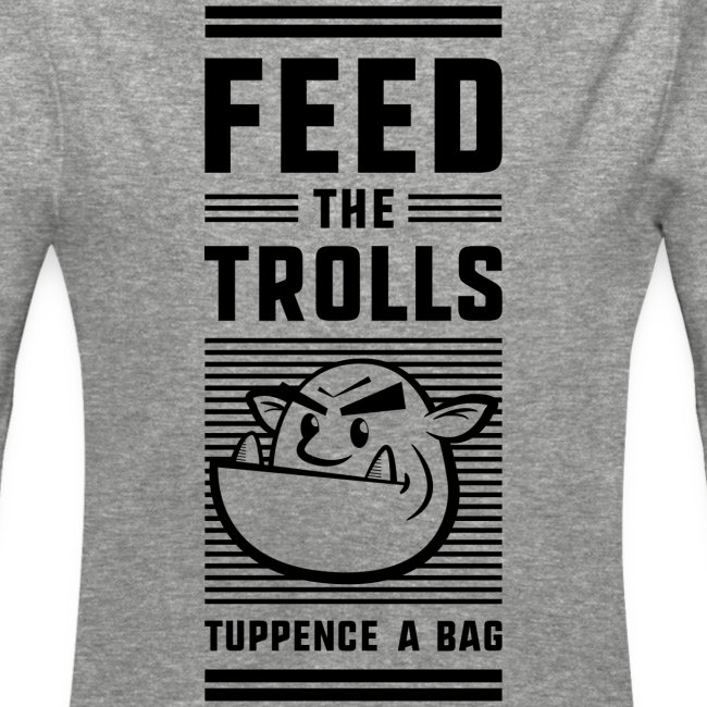 "Feed the Trolls" Baby One-Piece Snapsuit