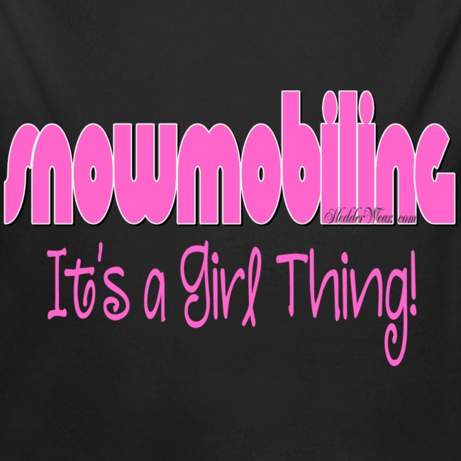 Snowmobiling - It's a Girl Thing