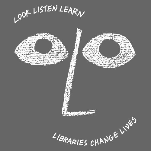 Vintage ALA: Libraries Change Lives Face - Women's T-Shirt