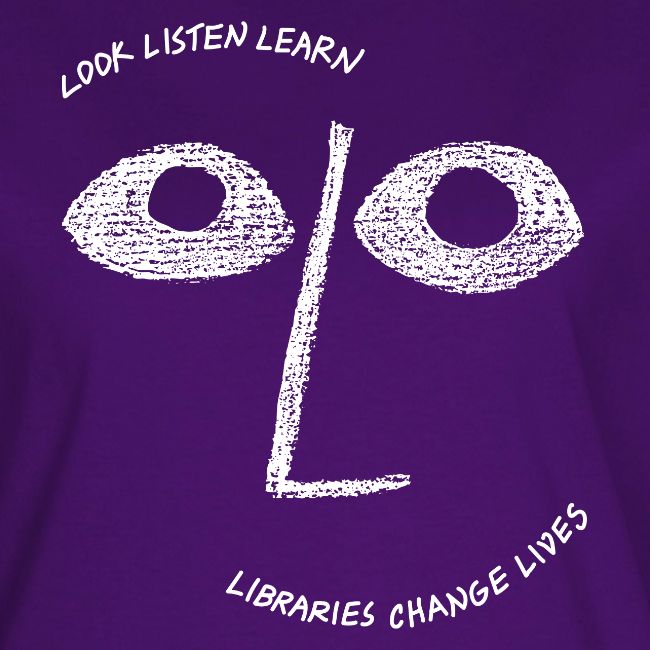 Vintage ALA: Libraries Change Lives Face