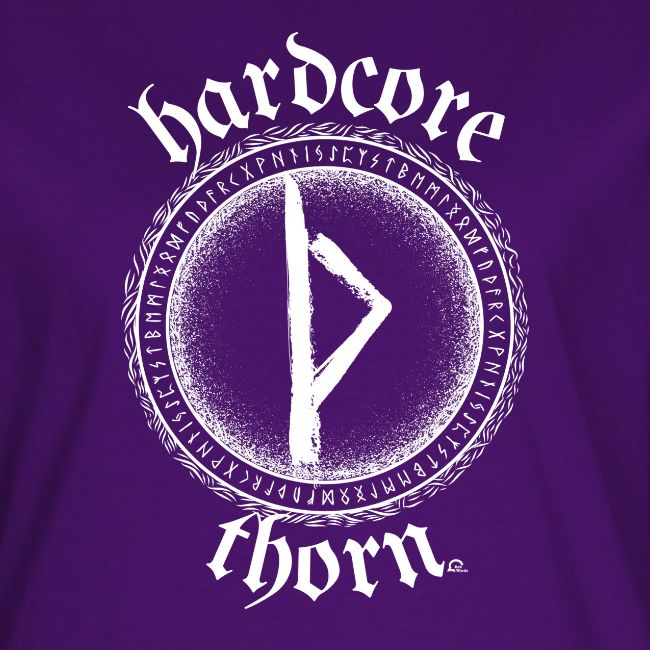 Hardcore Thorn (white design)