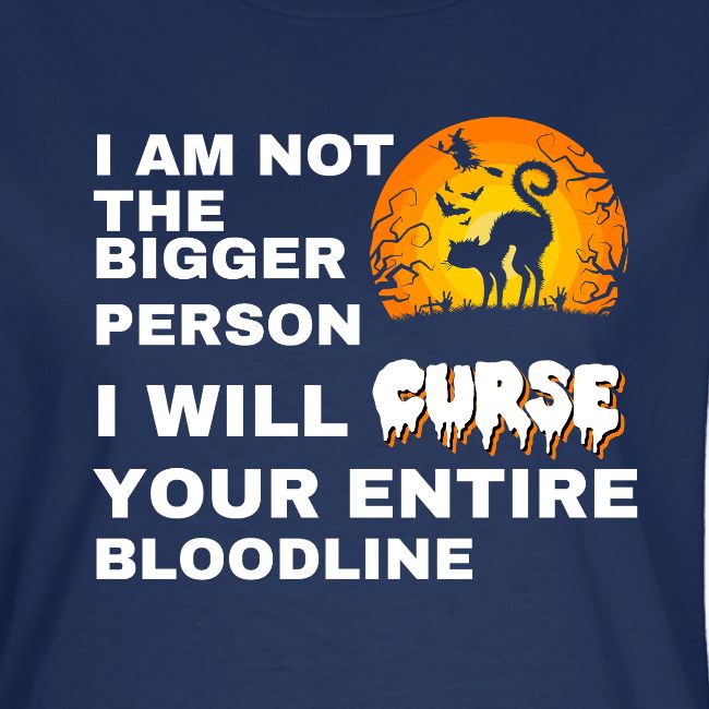 I am not the bigger person