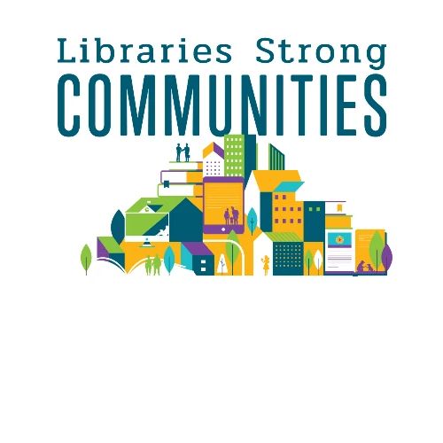 Libraries = Strong Communities - Women's T-Shirt
