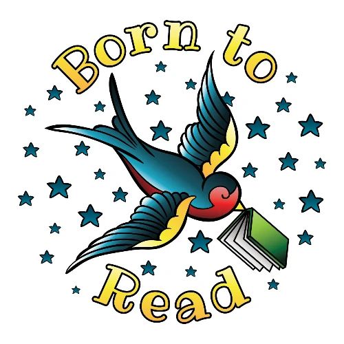 Born to Read Tattoo - Women's T-Shirt