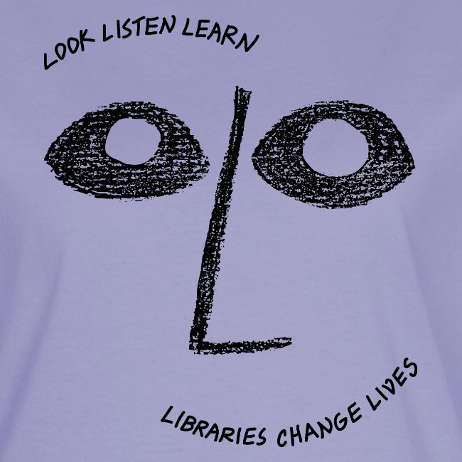 Vintage ALA: Libraries Change Lives Face