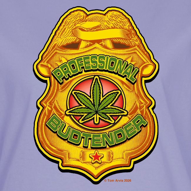Tom's T-Hall PotTees Series #5 "Pro Budtender"