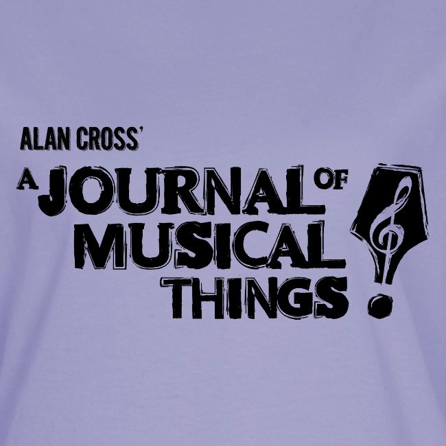 Alan Cross' A Journal of Musical Things