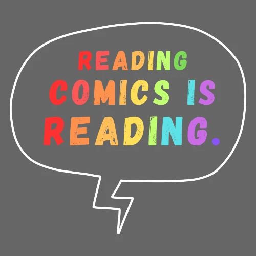 Reading Comics is Reading Rainbow - Women's T-Shirt
