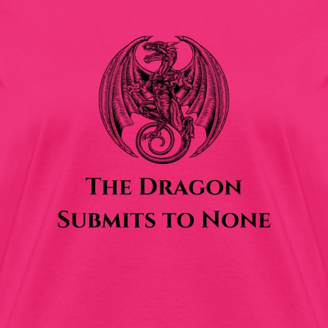 The dragon submits to none black