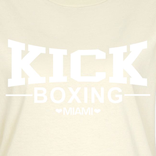 KICKBOXING MIAMI White Letters