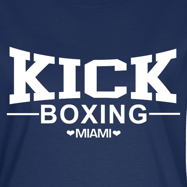 KICKBOXING MIAMI White Letters