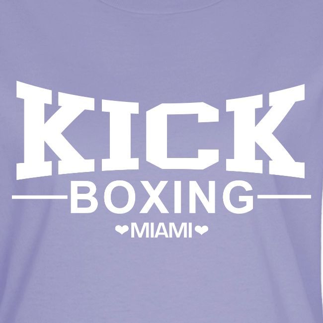 KICKBOXING MIAMI White Letters