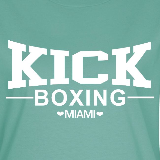 KICKBOXING MIAMI White Letters