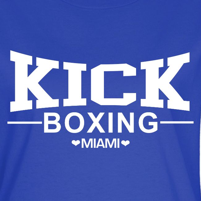 KICKBOXING MIAMI White Letters