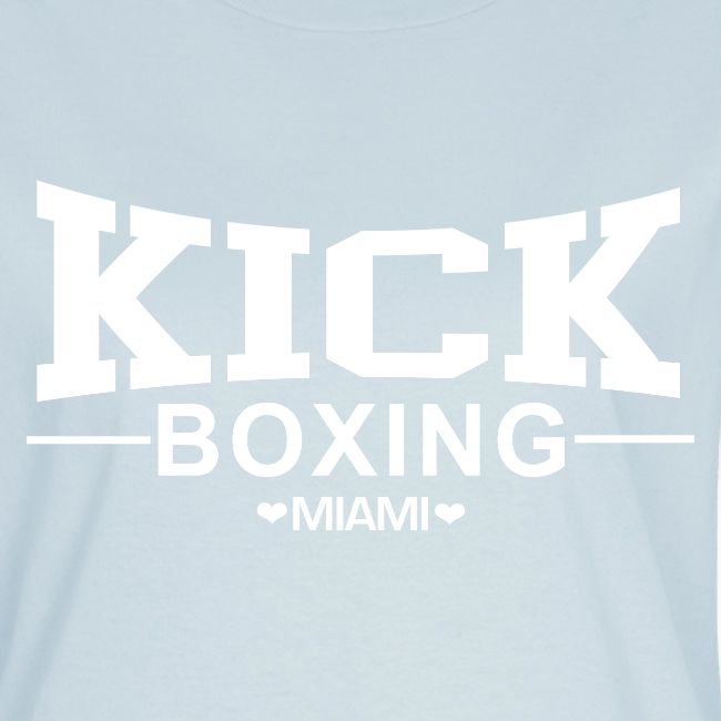 KICKBOXING MIAMI White Letters