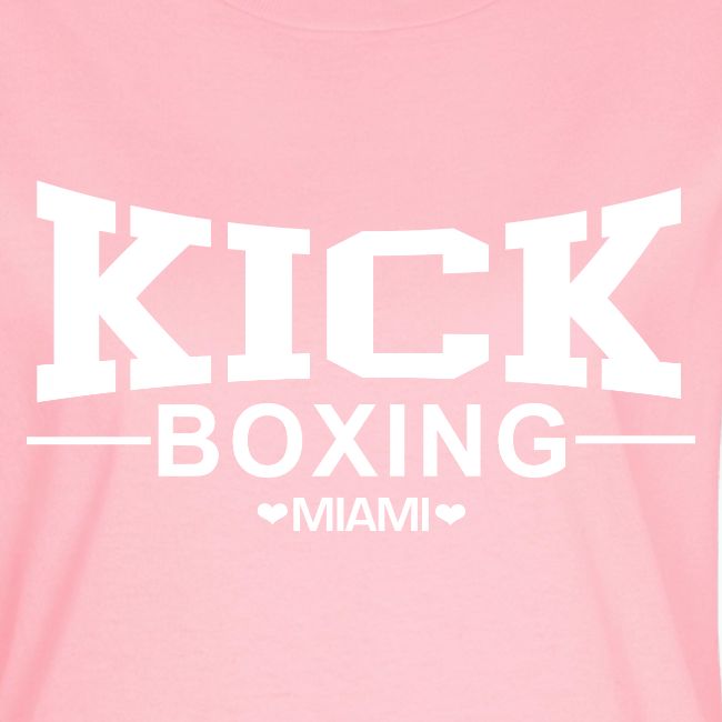 KICKBOXING MIAMI White Letters