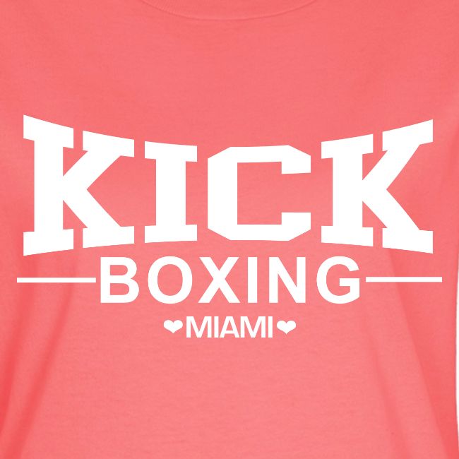 KICKBOXING MIAMI White Letters