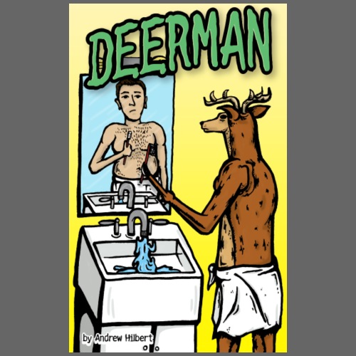 Deerman-Bathroom-Artwork - Women's T-Shirt