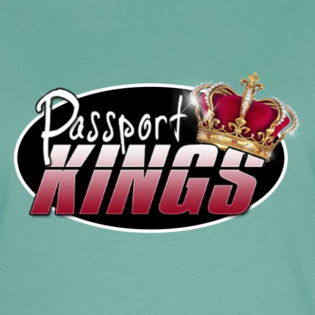 Passport Kings logo for dark shirts