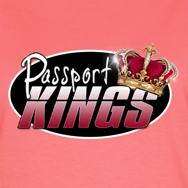 Passport Kings logo for dark shirts