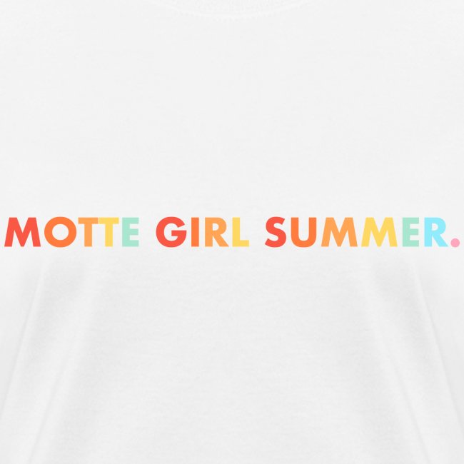 Rainbow Edition- Motte Girl Summer