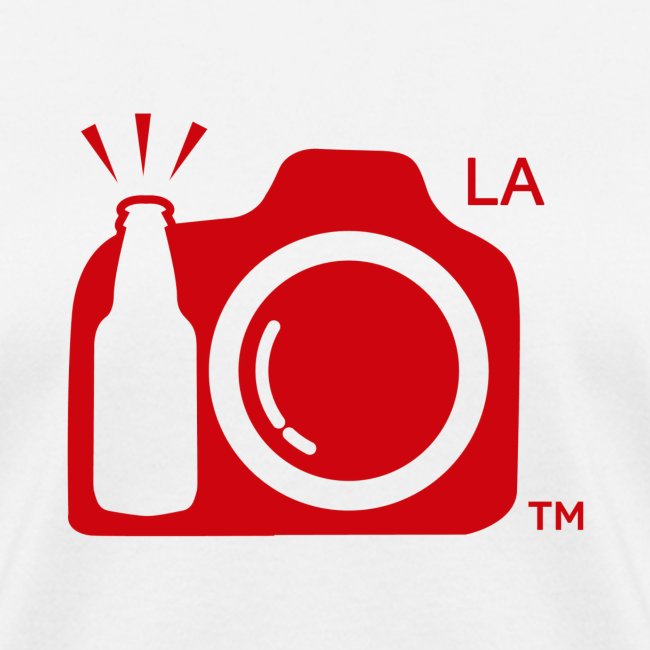 Los Angeles Transparent With Initials RED png