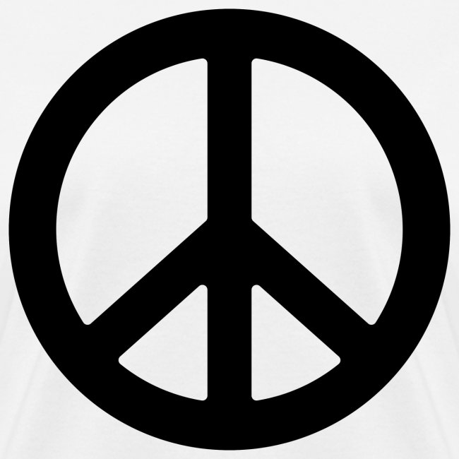 PEACE symbol (Black)