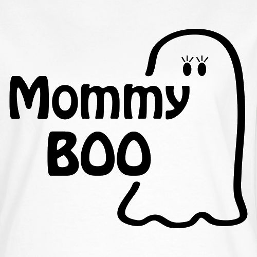 Halloween Mommy Boo - Women's T-Shirt