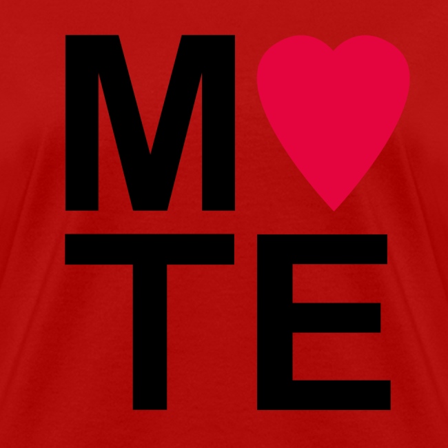 Soulmate MATE Red Couple Shirt